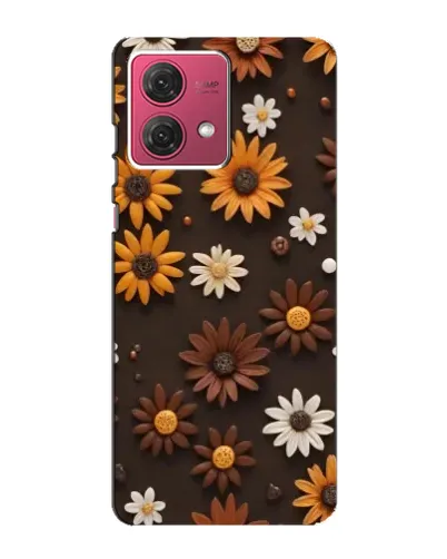 Чехол для Motorola MOTO G84 с картинкой «Узор из маленьких подсолнухов» Чехол для Motorola MOTO G84 с картинкой «Узор из маленьких подсолнухов»