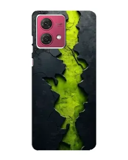 Чехол для Motorola MOTO G84 с картинкой «Салатовый разлом скалы» Чехол для Motorola MOTO G84 с картинкой «Салатовый разлом скалы»