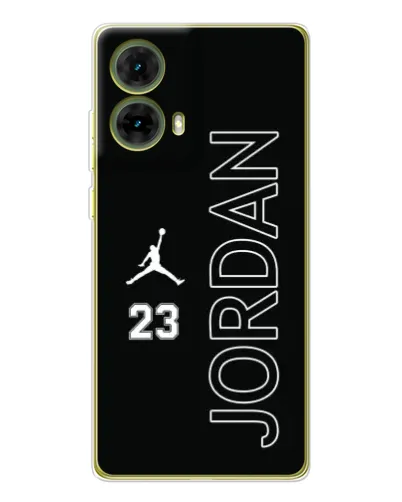Чехол для Motorola MOTO G85 с картинкой «Jordan Vertical»