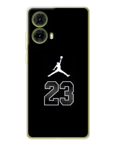 Чехол для Motorola MOTO G85 с картинкой «Jordan Flight 23»