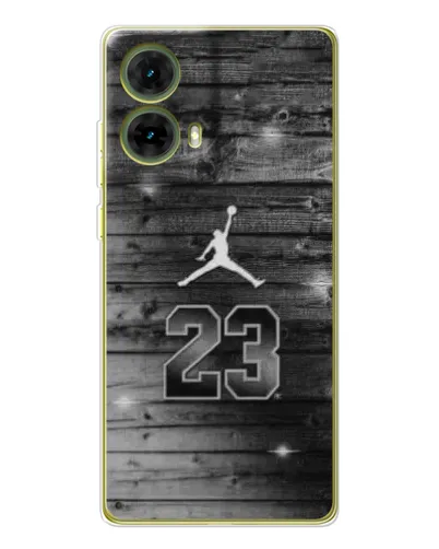 Чехол для Motorola MOTO G85 с картинкой «Jordan Carbon 23»