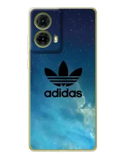 Чехол для Motorola MOTO G85 с картинкой «Adidas Stone Logo»