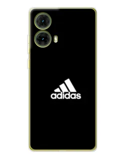 Чехол для Motorola MOTO G85 с картинкой «Adidas Red Style»