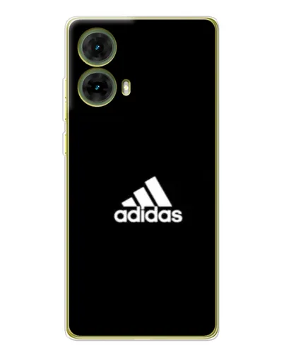 Чехол для Motorola MOTO G85 с картинкой «Adidas Red Style»