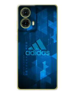 Чехол для Motorola MOTO G85 с картинкой «Adidas Sport Art»