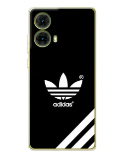 Чехол для Motorola MOTO G85 с картинкой «Adidas с диагональными полосами»