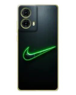 Чохол для Motorola MOTO G85 з картинкою «Неоновий контур Nike» Чохол для Motorola MOTO G85 з картинкою «Неоновий контур Nike»