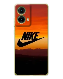 Чехол для Motorola MOTO G85 с картинкой «Nike — вечерний горизонт»