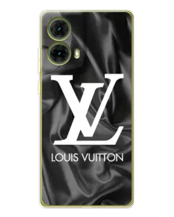 Чехол для Motorola MOTO G85 с картинкой «Шелковый Louis Vuitton»
