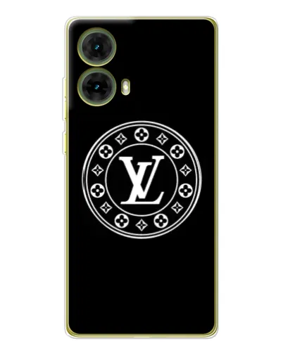 Чехол для Motorola MOTO G85 с картинкой «LV — печать стиля»