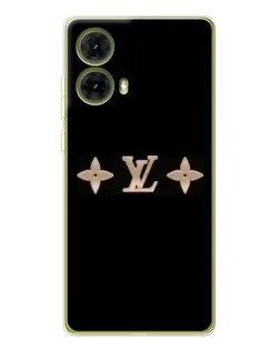 Чехол для Motorola MOTO G85 с картинкой «Louis Vuitton — минимализм»