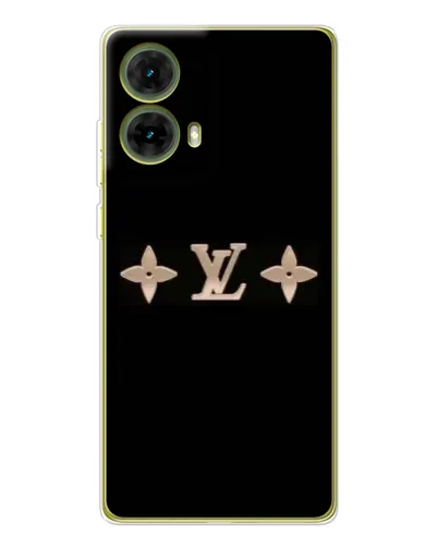Чехол для Motorola MOTO G85 с картинкой «Louis Vuitton — минимализм»