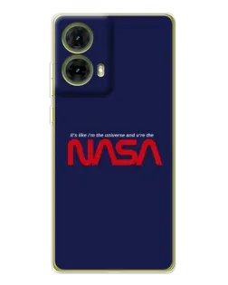 Чехол для Motorola MOTO G85 с картинкой «NASA — глубокий космос»