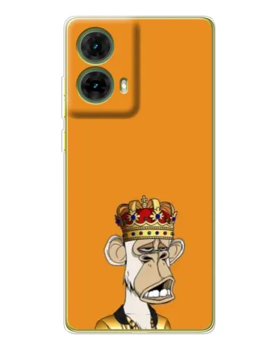 Чехол для Motorola MOTO G85 с картинкой «Золотая обезьяна Bored Ape» Чехол для Motorola MOTO G85 с картинкой «Золотая обезьяна Bored Ape»