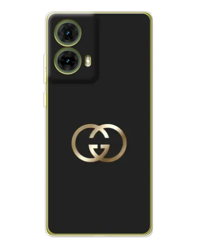 Чехол для Motorola MOTO G85 с картинкой «Минимализм Gucci»