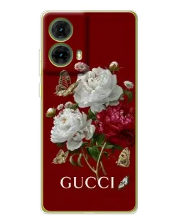 Чехол для Motorola MOTO G85 с картинкой «Gucci —  сад»