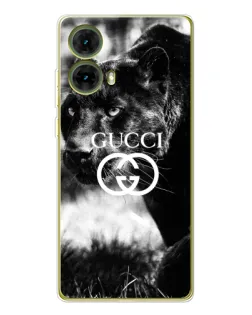 Чохол для Motorola MOTO G85 з картинкою «Gucci — дика природа»