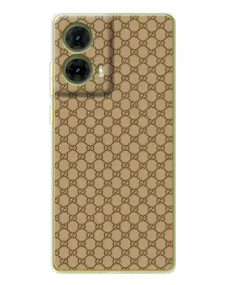 Чохол для Motorola MOTO G85 з картинкою «Gucci — класичний беж»