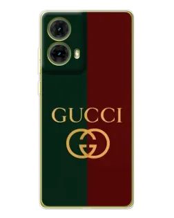 Чохол для Motorola MOTO G85 з картинкою «Gucci — темно-зелений градієнт»