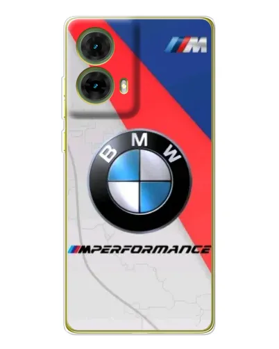 Чехол для Motorola MOTO G85 с картинкой «BMW Performance стиль»