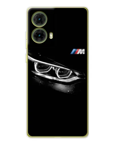 Чохол для Motorola MOTO G85 з картинкою «BMW — погляд тигра» Чохол для Motorola MOTO G85 з картинкою «BMW — погляд тигра»