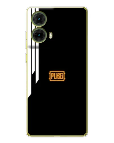 Чохол для Motorola MOTO G85 з картинкою «PUBG — вертикальні лінії»