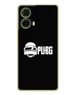 Чохол для Motorola MOTO G85 з картинкою «PUBG — класичний лого»