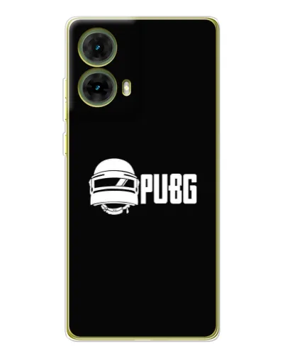 Чохол для Motorola MOTO G85 з картинкою «PUBG — класичний лого»