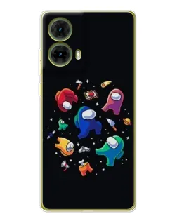 Чехол для Motorola MOTO G85 с картинкой «Among Us космос»