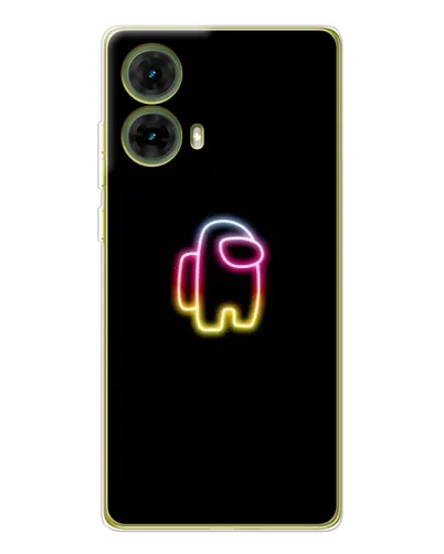 Чехол для Motorola MOTO G85 с картинкой «Among Us градиент»
