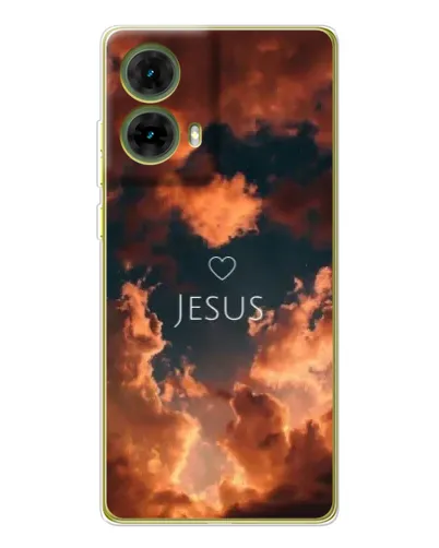 Чехол для Motorola MOTO G85 с картинкой «Сияние Имени Jesus» Чехол для Motorola MOTO G85 с картинкой «Сияние Имени Jesus»