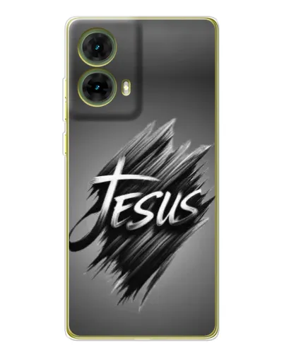 Чехол для Motorola MOTO G85 с картинкой «Надпись Jesus Graffiti» Чехол для Motorola MOTO G85 с картинкой «Надпись Jesus Graffiti»