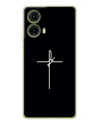 Чехол для Motorola MOTO G85 с картинкой «Тонкий крест» Чехол для Motorola MOTO G85 с картинкой «Тонкий крест»