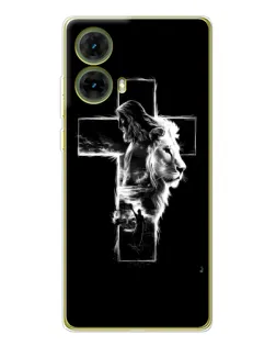 Чехол для Motorola MOTO G85 с картинкой «Сияющий крест Jesus» Чехол для Motorola MOTO G85 с картинкой «Сияющий крест Jesus»
