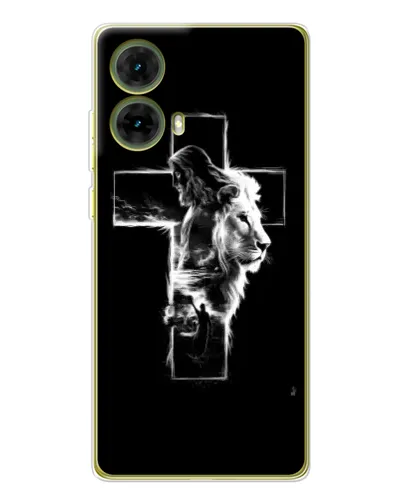 Чехол для Motorola MOTO G85 с картинкой «Сияющий крест Jesus» Чехол для Motorola MOTO G85 с картинкой «Сияющий крест Jesus»