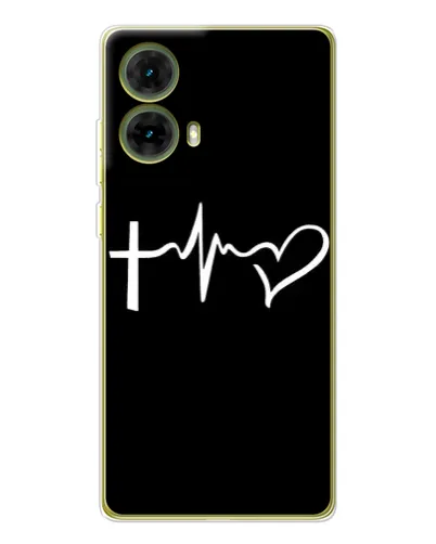 Чехол для Motorola MOTO G85 с картинкой «Пульс веры» Чехол для Motorola MOTO G85 с картинкой «Пульс веры»