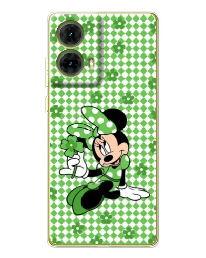 Чехол для Motorola MOTO G85 с картинкой «Mickey в клетку» Чехол для Motorola MOTO G85 с картинкой «Mickey в клетку»