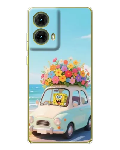 Чехол для Motorola MOTO G85 с картинкой «Автомобильное путешествие» Чехол для Motorola MOTO G85 с картинкой «Автомобильное путешествие»