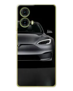 Чохол для Motorola MOTO G85 з картинкою «Tesla Model S Look» Чохол для Motorola MOTO G85 з картинкою «Tesla Model S Look»