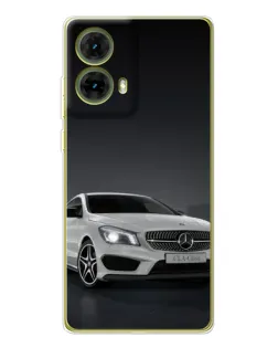 Чехол для Motorola MOTO G85 с картинкой «Mercedes AMG GT Silver» Чехол для Motorola MOTO G85 с картинкой «Mercedes AMG GT Silver»