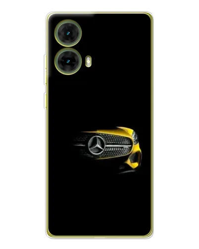 Чехол для Motorola MOTO G85 с картинкой «Mercedes — ретро стиль» Чехол для Motorola MOTO G85 с картинкой «Mercedes — ретро стиль»