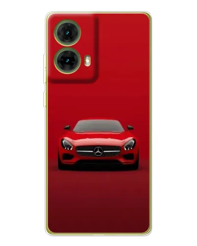 Чехол для Motorola MOTO G85 с картинкой «Красный Mercedes AMG» Чехол для Motorola MOTO G85 с картинкой «Красный Mercedes AMG»