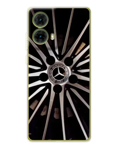 Чехол для Motorola MOTO G85 с картинкой «Диск Mercedes» Чехол для Motorola MOTO G85 с картинкой «Диск Mercedes»