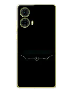 Чехол для Motorola MOTO G85 с картинкой «Mercedes Stealth Look»