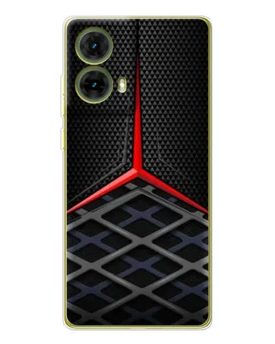 Чехол для Motorola MOTO G85 с картинкой «Mercedes Carbon Grid» Чехол для Motorola MOTO G85 с картинкой «Mercedes Carbon Grid»