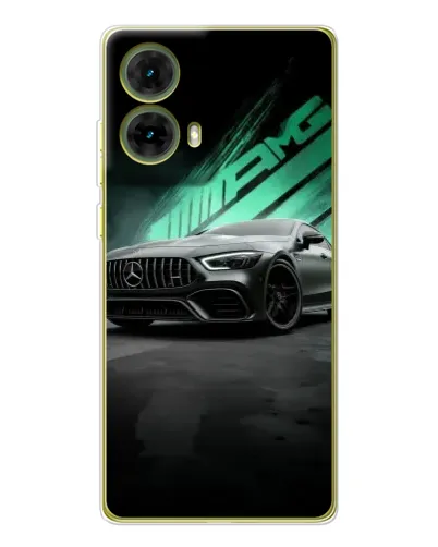 Чехол для Motorola MOTO G85 с картинкой «Темный Mercedes AMG» Чехол для Motorola MOTO G85 с картинкой «Темный Mercedes AMG»