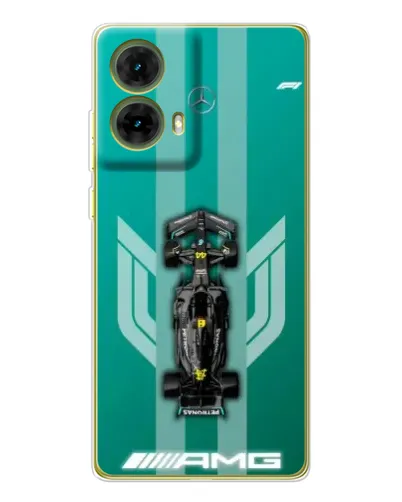 Чехол для Motorola MOTO G85 с картинкой «Mercedes AMG Petronas» Чехол для Motorola MOTO G85 с картинкой «Mercedes AMG Petronas»