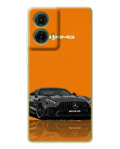 Чехол для Motorola MOTO G85 с картинкой «Оранжевый Mercedes AMG» Чехол для Motorola MOTO G85 с картинкой «Оранжевый Mercedes AMG»