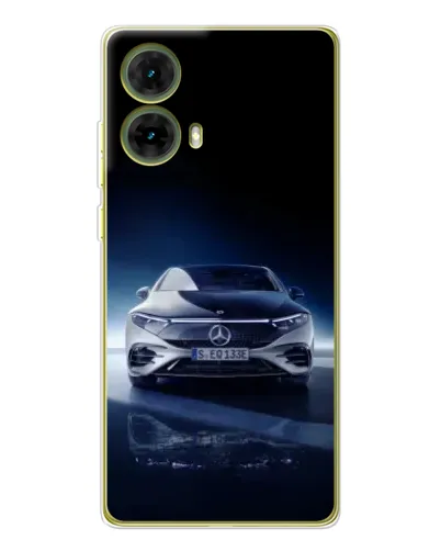Чехол для Motorola MOTO G85 с картинкой «Ночной Mercedes EQ» Чехол для Motorola MOTO G85 с картинкой «Ночной Mercedes EQ»