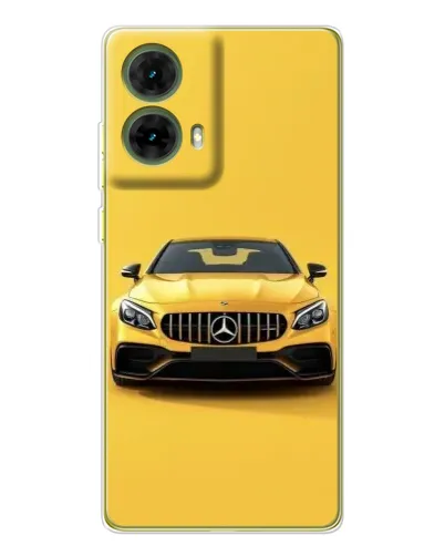 Чехол для Motorola MOTO G85 с картинкой «Желтый Mercedes GT» Чехол для Motorola MOTO G85 с картинкой «Желтый Mercedes GT»
